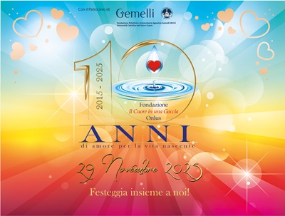 Decennale Fondazione il Cuore in una Goccia