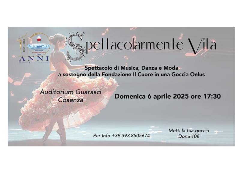 Spettacolarmente Vita - Evento benefico